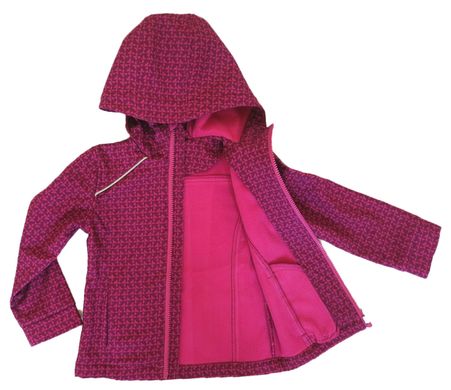 Демисезонная курточка для девочки softshell NANO F17M1400 розовая F17M1400 фото