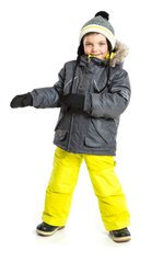 Зимний термо комплект для мальчика Peluche & Tartine F17M61EG Smoke / Glow Lime F17M61EG фото