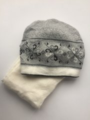 Зимняя шапка и шарф 11 z011 фото