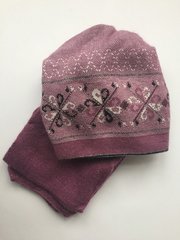 Зимняя шапка и шарф 8 z008 фото
