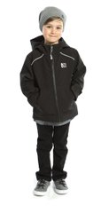 Демісезонна курточка для хлопчика softshell NANO F17M1400 чорна F17M1400 фото