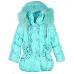 Зимове пальто для дівчинки 4592 z4592 фото