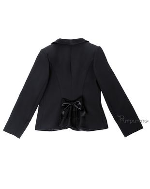 Пиджак для девочки "Черный" Purpurino pur214201 фото