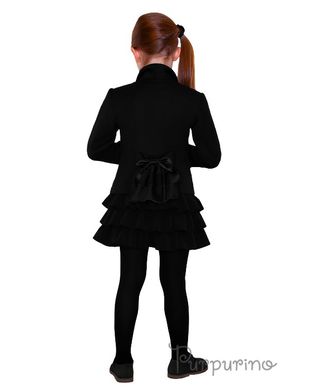 Пиджак для девочки "Черный" Purpurino pur214201 фото