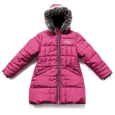 Зимове пальто для дівчинки Peluche&Tartine F17M1500EF Royal Berry Mix F17M1500EF фото