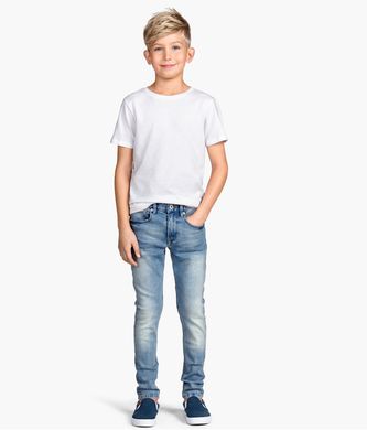 Узкие джинсы для мальчика "Океан" 55341 фото