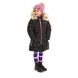 Зимове пальто для дівчинки NANO F19M1252 Black/DustLilac F19M1252 фото 1