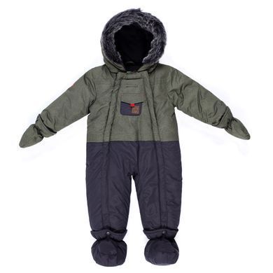 Зимний комбинезон для мальчика Peluche & Tartine F19M113BG Olivine F19M113BG фото