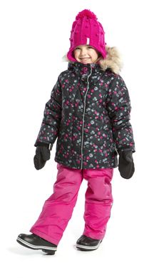 Зимовий термо комплект для дівчинки NANO F17M272 Black / Virtual Pink F17M272 фото