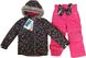 Зимовий термо комплект для дівчинки NANO F17M272 Black / Virtual Pink F17M272 фото 3