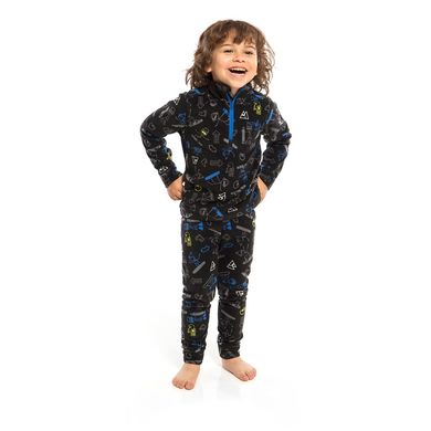 Флисовый костюм для детей NANO F19-BUWP601 Black/Ultralime F19-BUWP601 фото