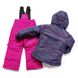 Зимний термо комплект для девочки Peluche & Tartine F17M68EF сине-розовый F17M68EF фото 2