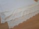 Крестильное махровое полотенце с батистовым кружевом Ton Ange TN-007 фото 3