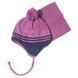 Зимова шапка та манішка для дівчинки Peluche & Tartine F18ACC62EF Dust Lilac F18ACC62EF фото