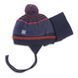 Зимова шапка та манішка для хлопчика Peluche & Tartine F18ACC11BG Navy F18ACC11BG-20 фото
