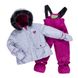Зимовий термокомплект для дівчинки Peluche & Tartine F19M02BF FrostGray F19M02BF фото 3