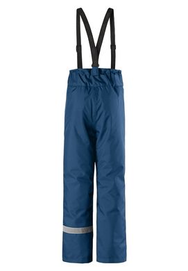 Зимние штаны на подтяжках Lassie 722733.9-6950 синие LS-722733-6950 фото