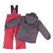 Зимний термо комплект для мальчика Peluche&Tartine F18M61EG Deep Gray/Red Leaf F18M61EG фото 2