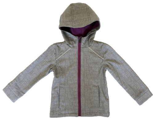 Демисезонная курточка для девочки softshell NANO F17M1400 серая F17M1400 фото