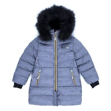 Зимове пальто для дівчинки NANO F19M1252 Smoke/Gold F19M1252 фото