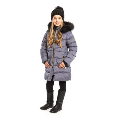 Зимнее пальто для девочки NANO F19M1252 Smoke/Gold F19M1252 фото