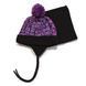 Зимняя шапка и манишка для девочки Peluche & Tartine F17ACC62EF Passion Violet F17ACC62EF фото