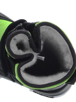 Зимние ботинки KUOMA Кроссер 126068-68 зеленый неон KM-126068-68 фото