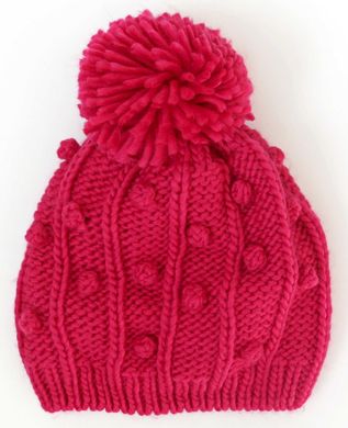 Зимова шапка для дівчинки Nano F17TU272 рожева F17TU272 фото