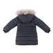 Пальто зимове для дівчинки NANO F18M1252 Dk Gray Mix F18M1252 фото 3