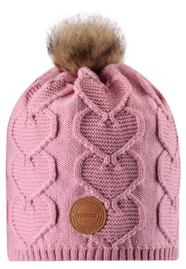 Зимняя шапка для девочки Reima Knitt 538082-4100 розовая RM-538082-4100 фото