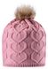 Зимняя шапка для девочки Reima Knitt 538082-4100 розовая RM-538082-4100 фото 2