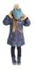 Зимнее пальто для девочки NANO 1252MF17 синее 1252MF17 фото 1