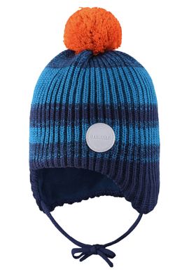 Зимняя шапка для мальчика Reima Hiberna 518566-6981 синяя RM-518566-6981 фото
