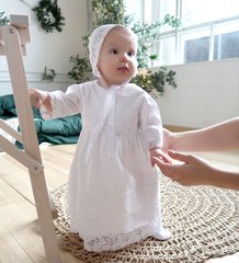 Нарядное крестильное платье для девочки ANGELSKY 2502 AN2502 фото