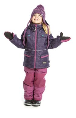 Зимовий термо комплект для дівчинки NANO F17M250 фіолетово-рожевий F17M250 фото