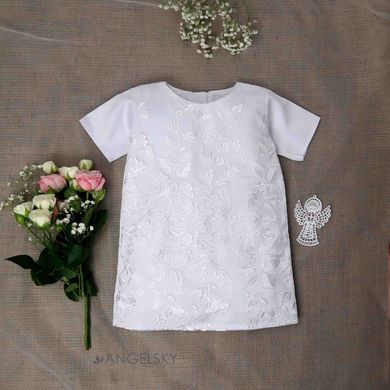 Нарядное платье для девочки ANGELSKY белое 1702 AN1702 фото