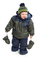 Зимний термо комплект для мальчика Peluche & Tartine F17M03BG Dk Heaven F17M03BG фото