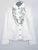Біла блузка для дівчинки Puledro 3206 z3206 фото