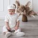 Крестильный костюм для мальчика ANGELSKY 3602-2 молочный AN3602-2 фото 2