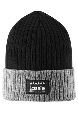 Зимняя шапка для мальчика Lassie Juska 728785-9991 черная LS-728785-9991 фото