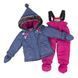 Зимний термо комплект для девочки Peluche&Tartine F18M10BF Dk Heaven F18M10BF фото