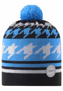 Демисезонная шапка для мальчика Reima Kohva 528665-6321 голубая RM-528665-6321 фото