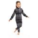 Флісовий костюм для дівчинки NANO F19-BUWP602 Black/Lilac F19-BUWP602 фото 1