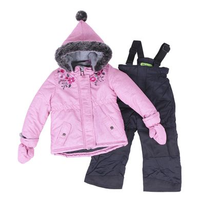 Зимний термо комплект для девочки Peluche&Tartine F18M10BF Vinage Pink F18M10BF фото