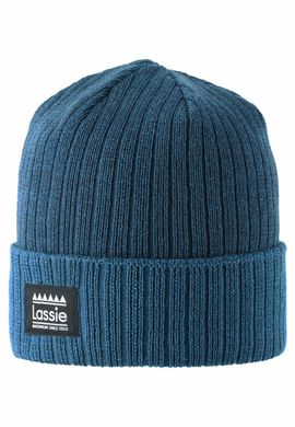 Зимняя шапка для мальчика Lassie Juska 728785-6961 синяя LS-728785-6961 фото