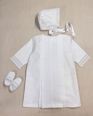 Крестильная рубашка "Крещение" ANGELSKY белая 1102 AN1102 фото