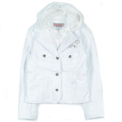 Курточка для девочки "Белая молния" Puledro z1878 фото