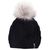 Зимова шапка для дівчинки NANO F18TU1252 Black F18TU1252 фото
