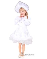 Карнавальный костюм для девочки "Снегурочка" Purpurino pur2039 фото