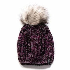 Зимова шапка для дівчинки Nano F17TU1252 Black/Pink F17TU1252 фото